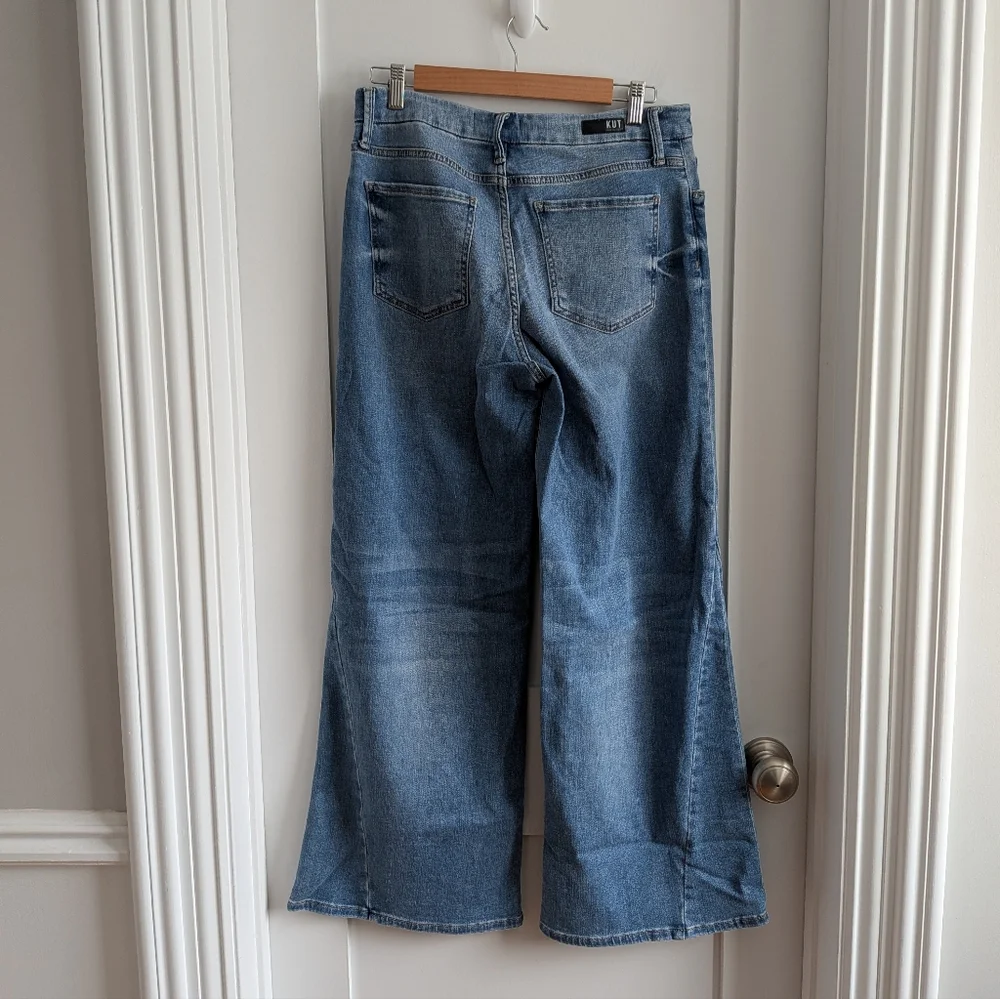 Kut From The Kloth Meg Fab Ab Wide Leg High Rise - Picture 5 of 8